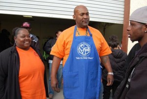 Husband and wife team, Toni and Weilyn Wingfield, coordinated the service project.