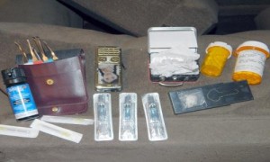 Various illicit drugs were also found at the home.