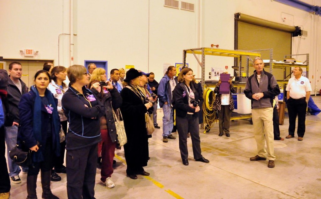 Educators from the Antelope Valley, Bakersfield and Los Angeles toured NASA facilities Friday as part of NASA Airborne Science Mission media day at Dryden.