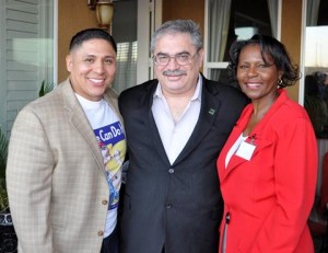 Assemblyman Steve Fox and his field representative, Diana Love, attended the Agents of Change Awards Party.