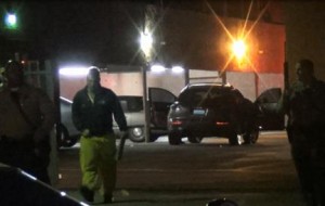 When deputies arrived on scene, they searched an SUV in the parking lot at the complex.