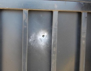 The bullet came from a 9 mm handgun, Bittar said.