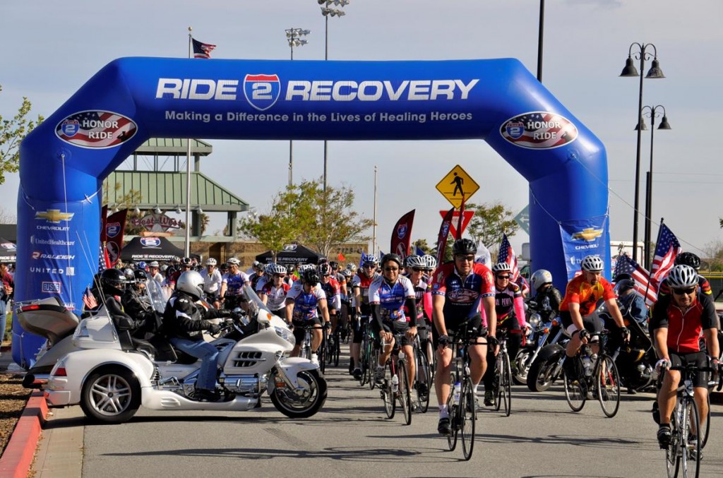 Shortly after 9 a.m. Saturday morning, about 150 cyclists and injured veterans took part in the inaugural Honor Ride Palmdale.
