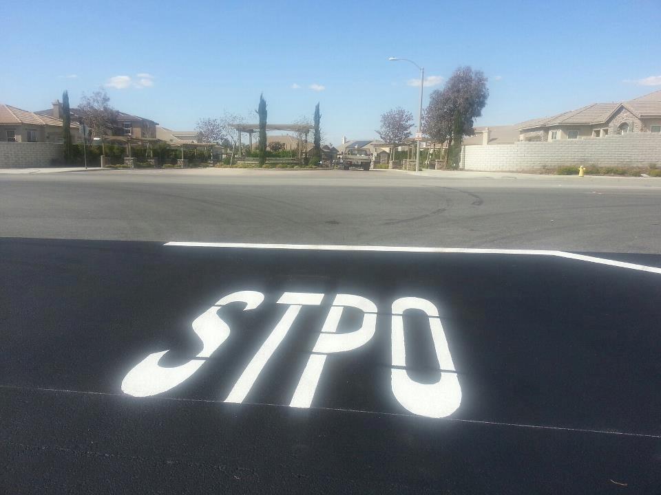 Stop sign error Quartz Hill
