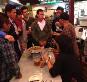 A fundraiser was also held at Vince's Pasta & Pizza to support the Valenzuela family.